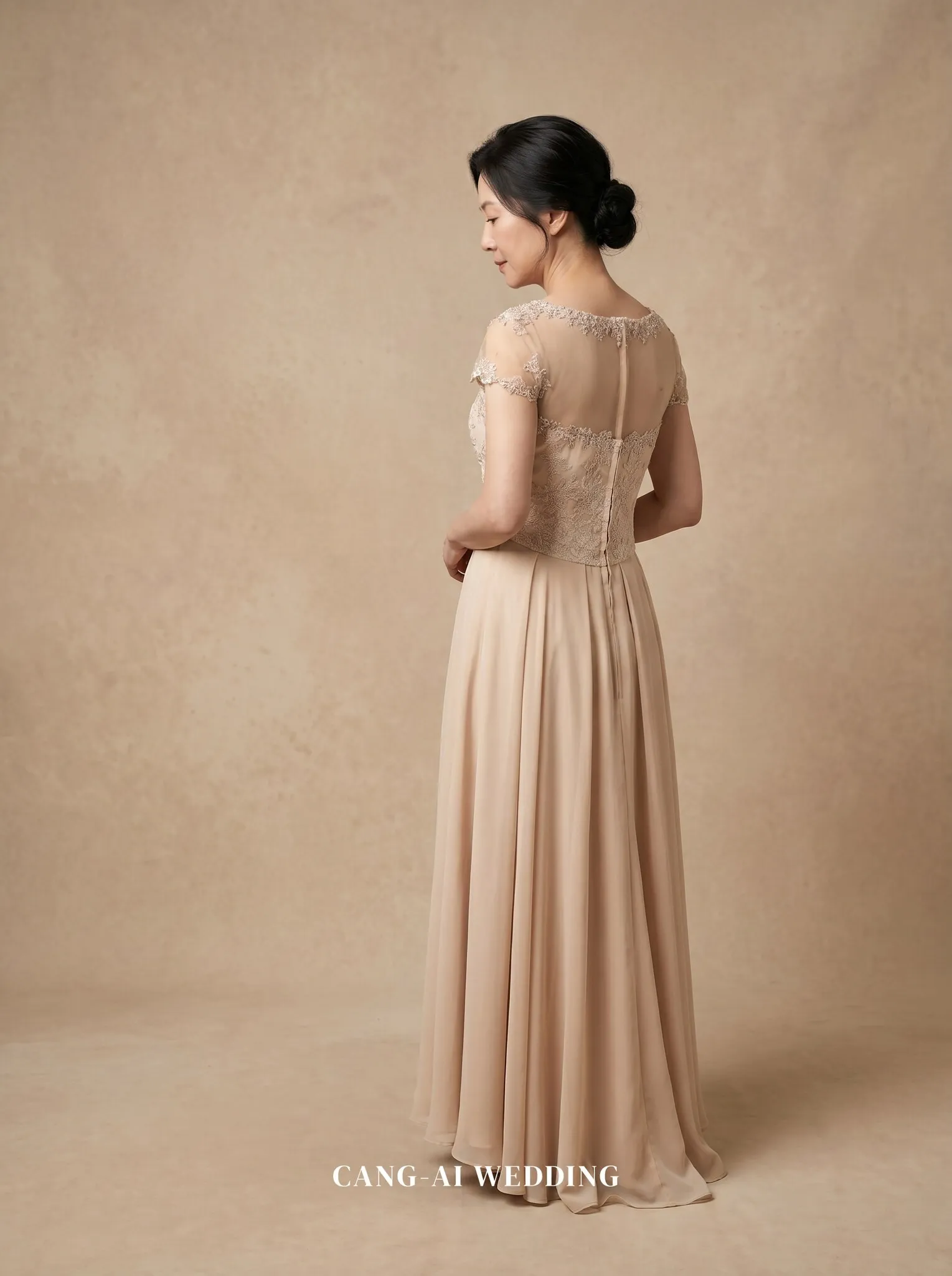 mother_gown_58 - Turning gracefully from the light