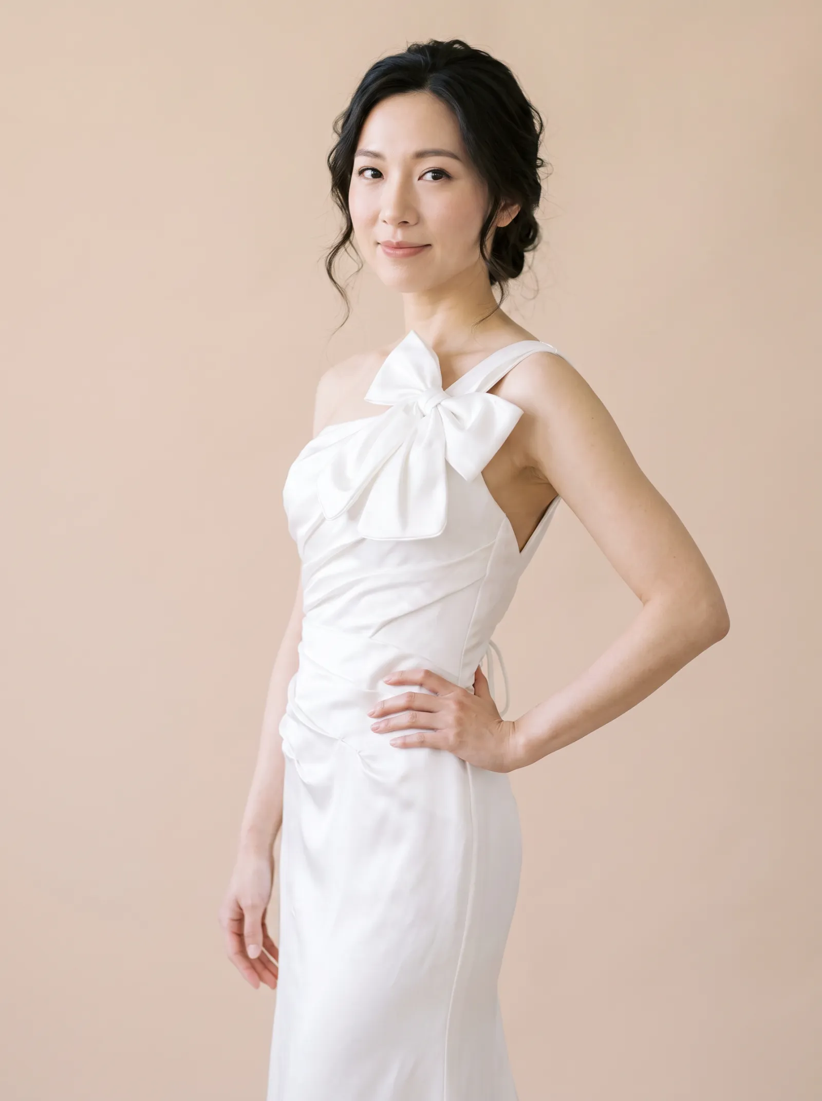 Audrey — Standard Catalog · Three-quarter close - front, weight on one hip