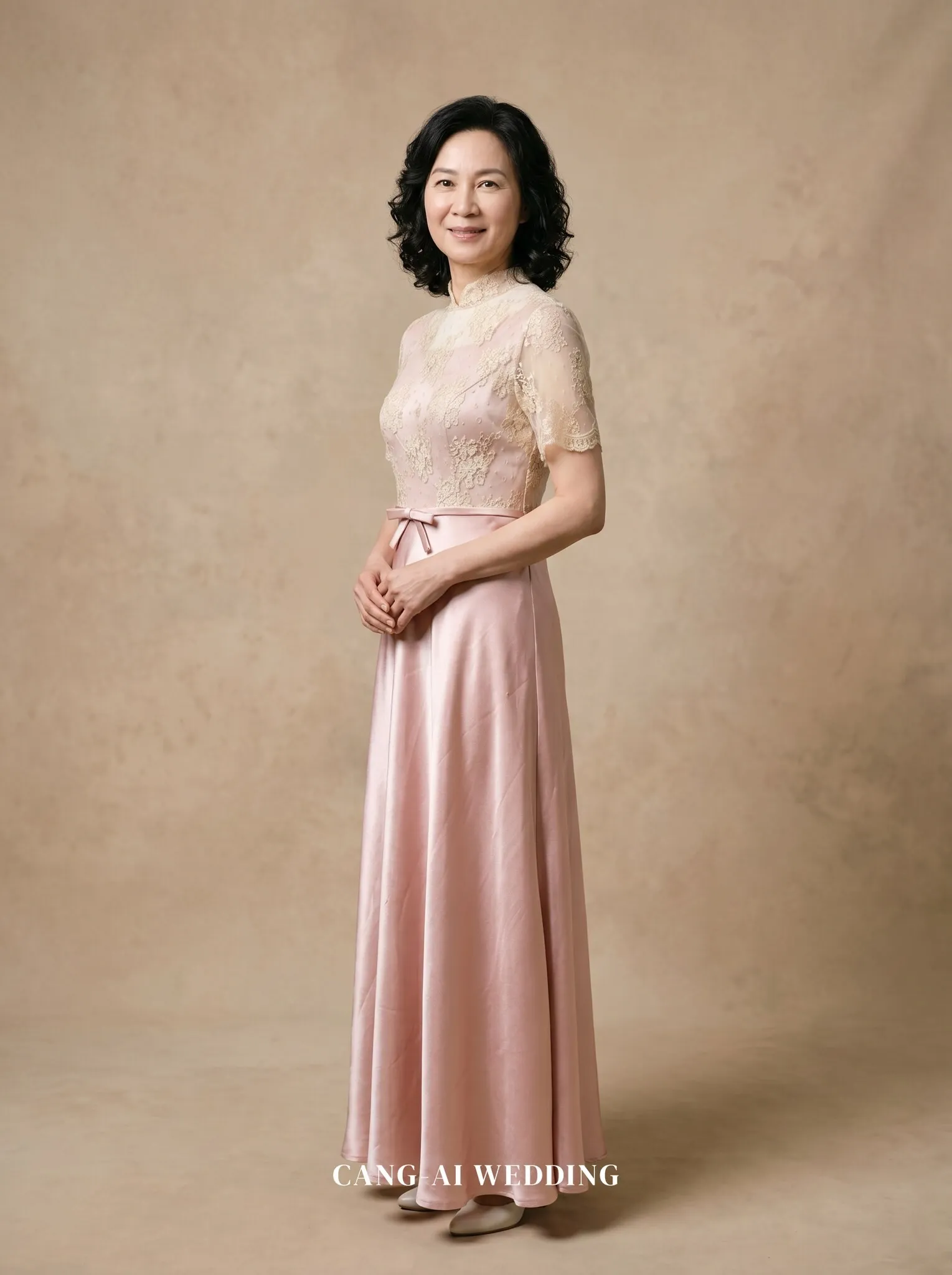 mother_gown_34 - Standing with quiet composure