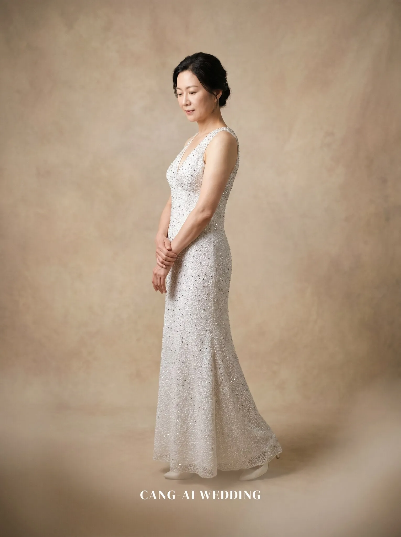 mother_gown_81 - Anticipating the day with a quiet step
